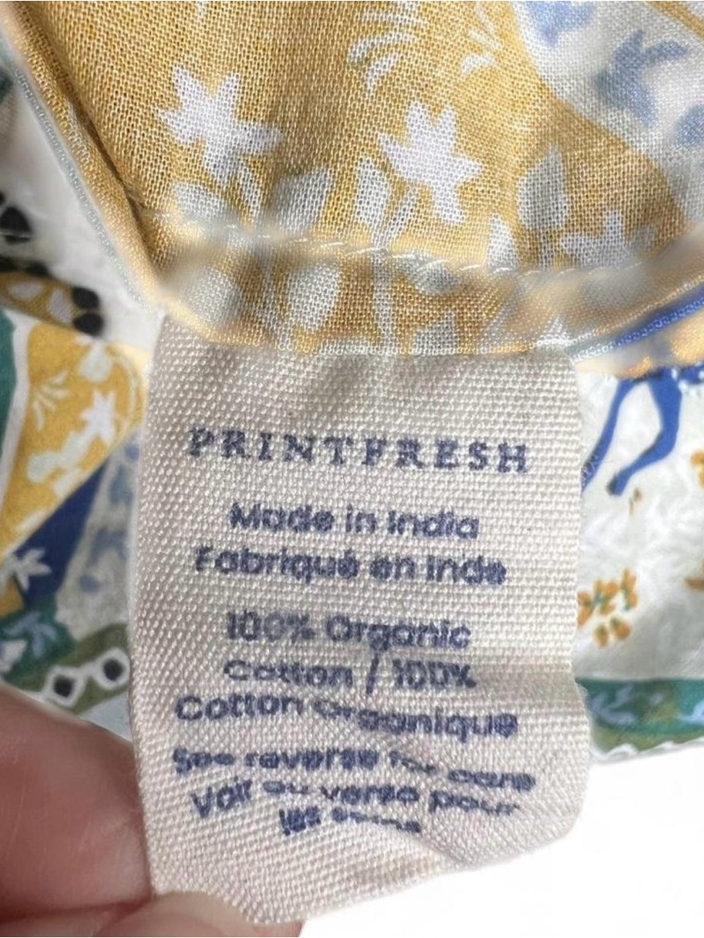 Printfresh "The Devon Dress in High Horse" Size Large. See description - Picture 7 of 11